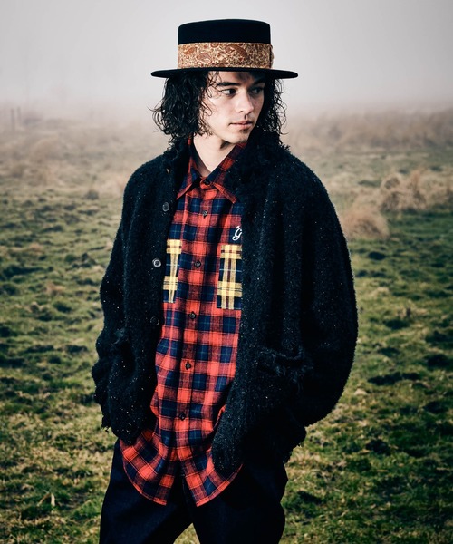 glamb（グラム） コート ジャケット Shaggy Knit Jacket / シャギー