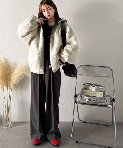 Java ブルゾン アウター 「JaVaジャバコラボ」気分に合わせて変化を