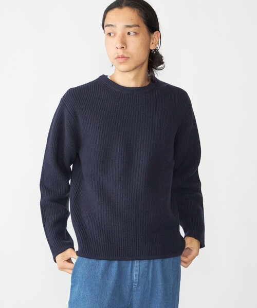 SHIPS（シップス） セーター ニット SHIPS: ウール リサイクルカシミヤ