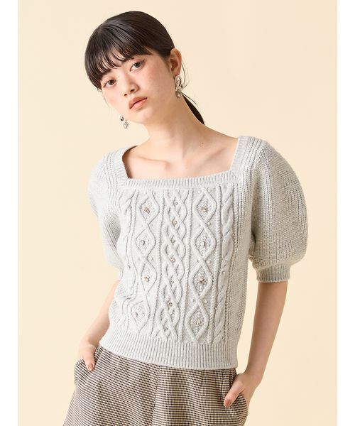 LILY BROWN（リリーブラウン） ニット セーター 「L.B CANDY STOCK