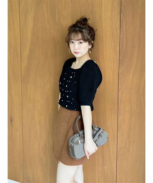 LILY BROWN（リリーブラウン） ニット セーター 「L.B CANDY STOCK