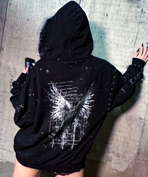 A'gem 9（エージェムナイン） パーカー A'GEM/9 × .kom 「A'GEM/9/エー