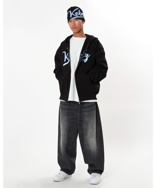 KEBOZ（ケボズ） パーカー ICON SWEAT FULL ZIP HOODIE メンズ