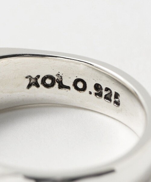 XOLO 指輪 リング 「XOLO」シグネット リング THICK メンズ : ZOZOTOWN