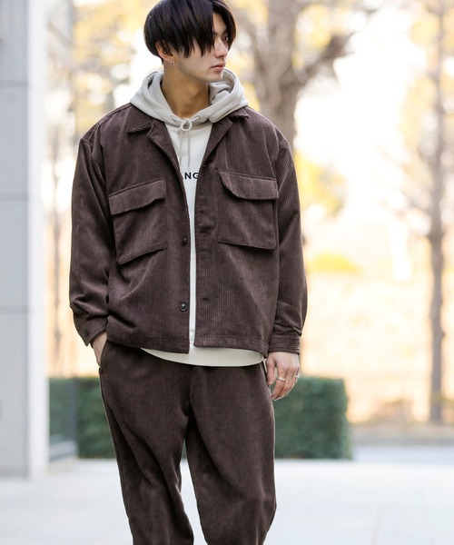 ADMIX/ATELIER SAB MEN セットアップ 太コーデュロイ CPOジャケット