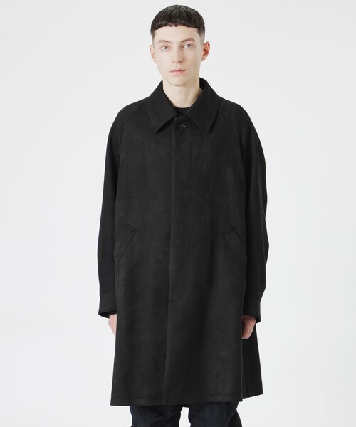 LOVELESS（ラブレス） ステンカラーコート コート スエードライク