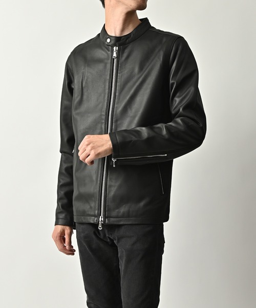 MMMM 革ジャン ライダース MMMM / ラムレザーシングルライダース