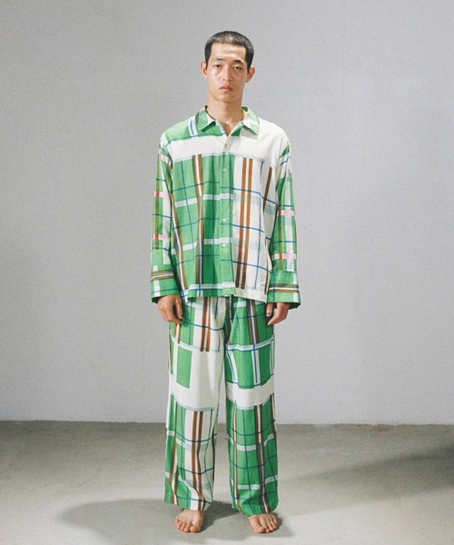 PAMM（パム） パジャマ ルームウェア ロビンソンチェックのパジャマ