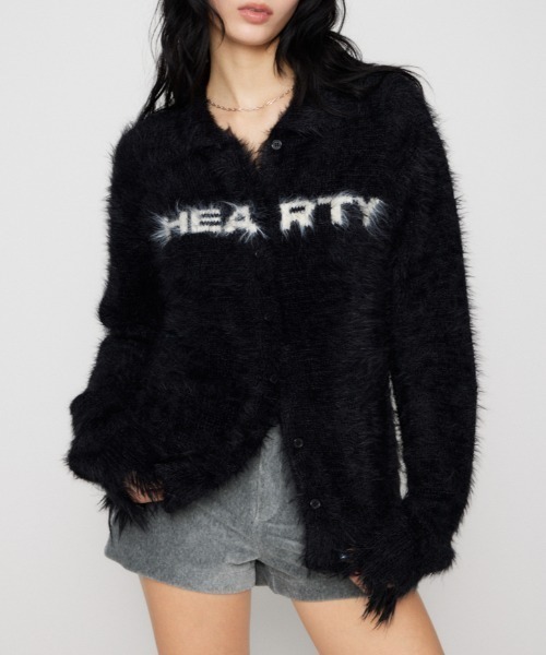 LAGUA GEM（ラグアジェム） ニット セーター CRASH POINT SHAGGY