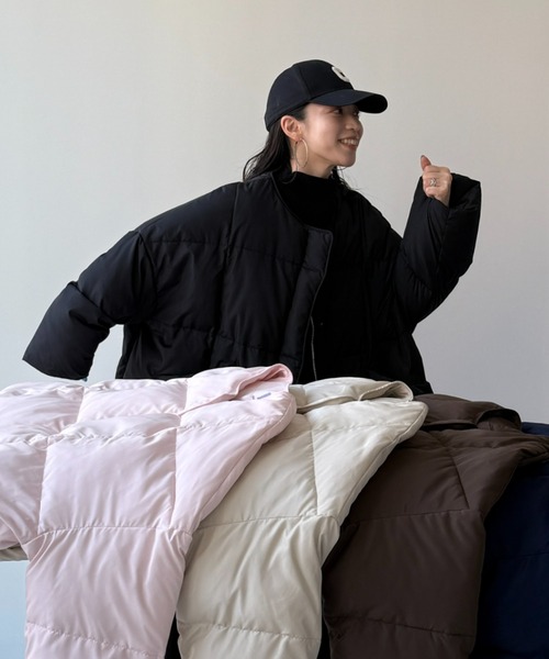 wee9s（ウィークス） ダウンコート ダウンジャケット 「選べるポケット