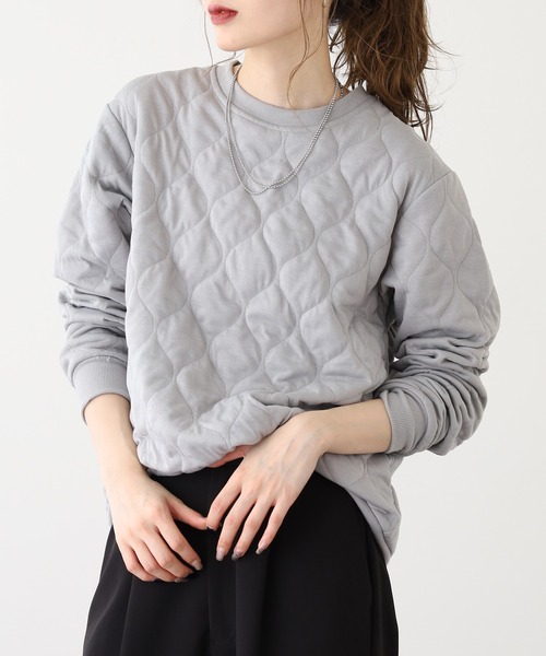 FUNALIVE（ファンアライブ） トレーナー スウェット キルティング 薄