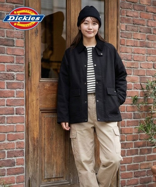 Dickies（ディッキーズ） ブルゾン アウター 襟コーデュロイ ダック