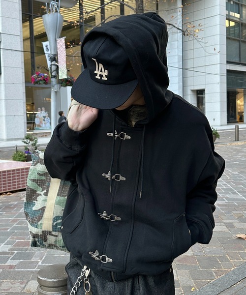 kutir（クティール） パーカー FIREMAN DESIGN ZIPUP HOODIE