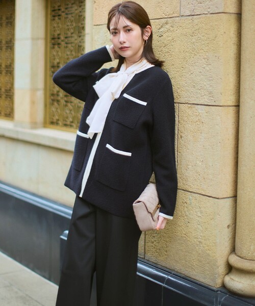 23区（ニジュウサンク） ブラウス シャツ 「見上愛さん着用/洗える