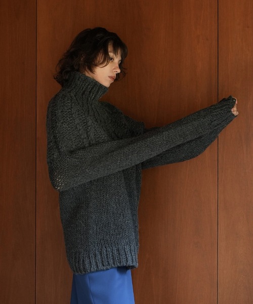 CLANE（クラネ） ニット セーター 「CLANE/クラネ」CHUNKY CABLE HAND