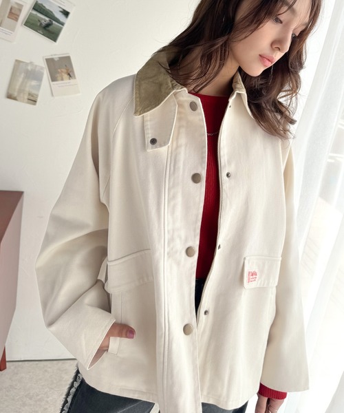 Java ブルゾン アウター ジャバコラボ」映える1枚！裏地キルティング