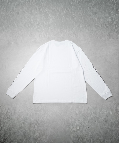 B.I.D. tシャツ 「袖プリントロングスリーブTシャツ」 メンズ