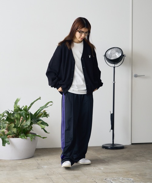 PLAYBOY（プレイボーイ） カーディガン RABBIT V-NECK CARDIGAN