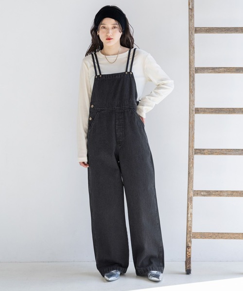 Dickies（ディッキーズ） サロペット オーバーオール バックリボン