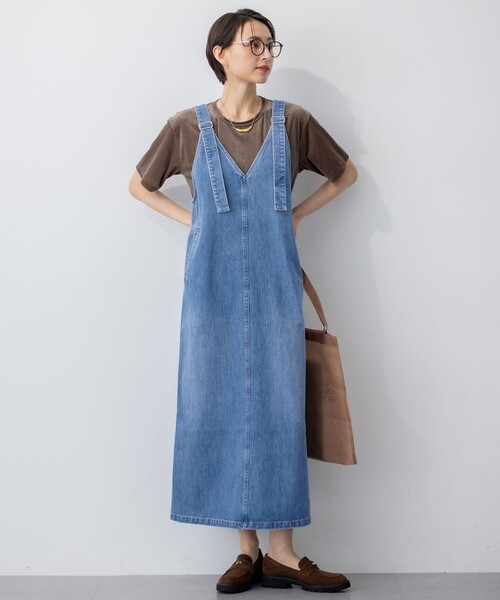 ワンピース 「RED CARD TOKYO×23区」デニム サロペット : ZOZOTOWN