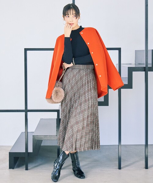 ANY（エニィ） スカート 「新色追加/ウエストゴム」ウーリッシュ