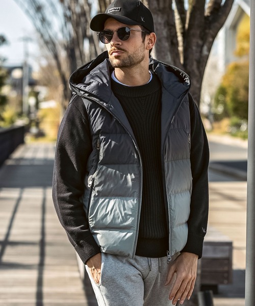 1PIU1UGUALE3 RELAX ダウンベスト ベスト メンズ : ZOZOTOWN Yahoo!店