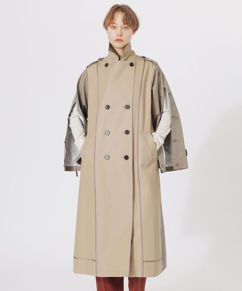 LOVELESS（ラブレス） トレンチコート コート ブロッキングトレンチ