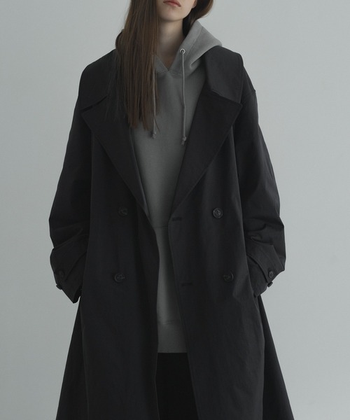 CALLNE】トレンチコート ブラック CALLNE トレンチコート M ブラック