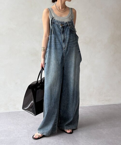 DouDou（ドゥドゥ） オールインワン 「WEB限定」 デニムオールインワン