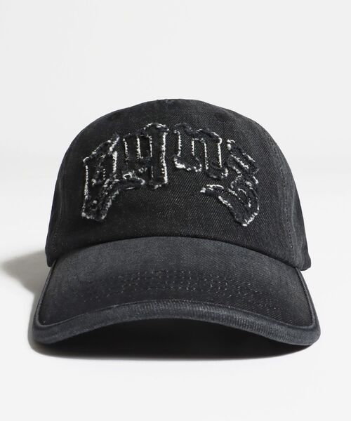 SEQUENZE キャップ 帽子 「sqnz（エスキュンズ）」sqnz applique denim