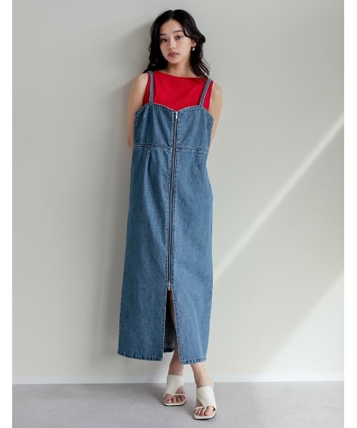 Re:EDIT（リエディ） ジャンパースカート 「2025SS COLLECTION」「低