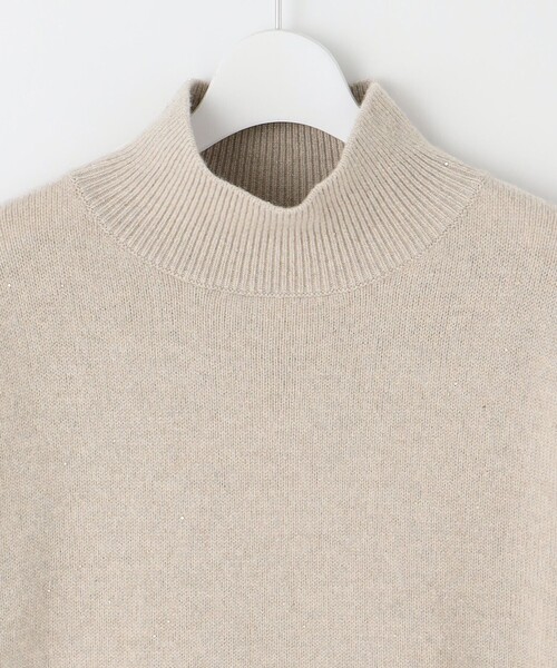 自由区（ジユウク） ニット セーター ウールカシミヤブレンドラメ