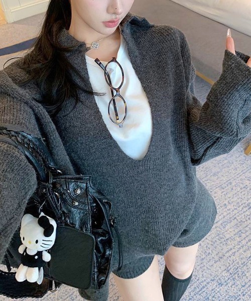 SHEENA（シーナ） セットアップ 「セットアップ」ゆったりスキッパー