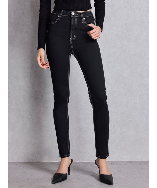 GYDA（ジェイダ） ジーンズ デニム デニムパンツ ハイウエストワン