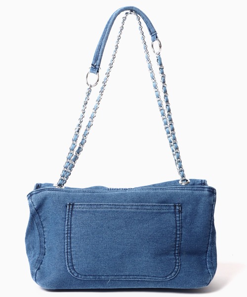 Chick ショルダーバッグ バッグ デニムチェーンショルダーバッグ