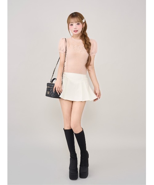 Darich（ダーリッチ） ニット セーター ファンシービーズDDロゴニット