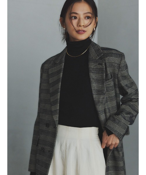 anuans（アニュアンス） ニット セーター スラッシュリブニット