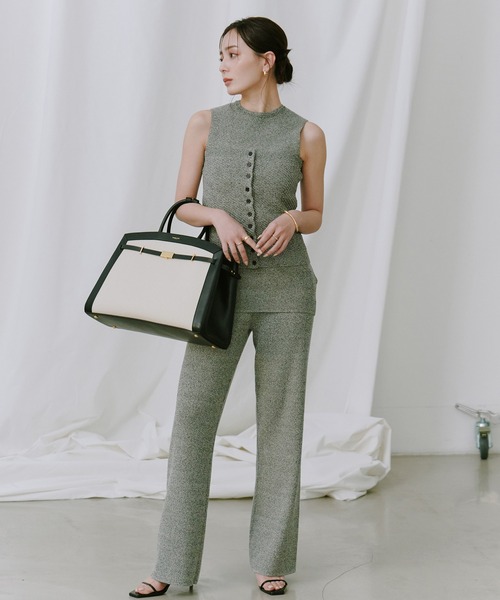 anuans（アニュアンス） リラックスニットビスチェ レディース