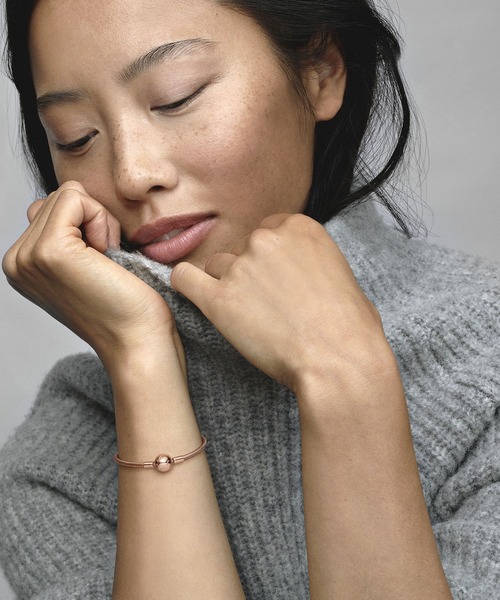 PANDORA（パンドラ） ブレスレット Moments スネーク チェーン