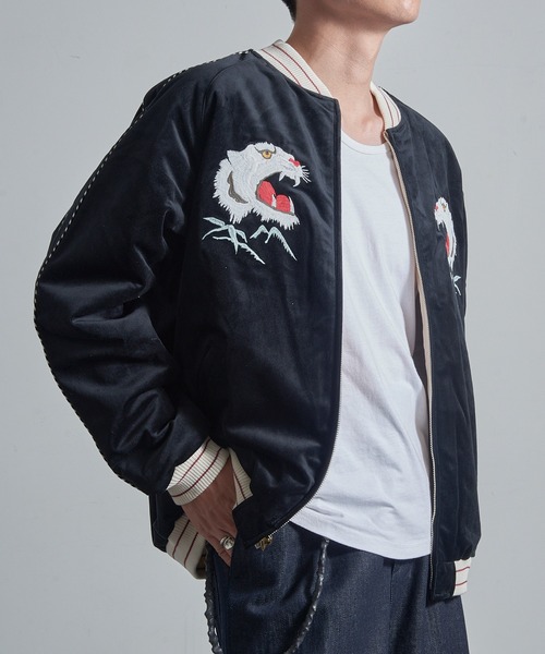 HOUSTON（ヒューストン） スカジャン 「HOUSTON」51522 VELVETEEN