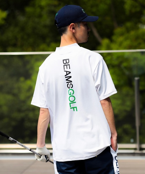 BEAMS GOLF（ビームス ゴルフ） tシャツ 「接触冷感/UVカット/伸縮性