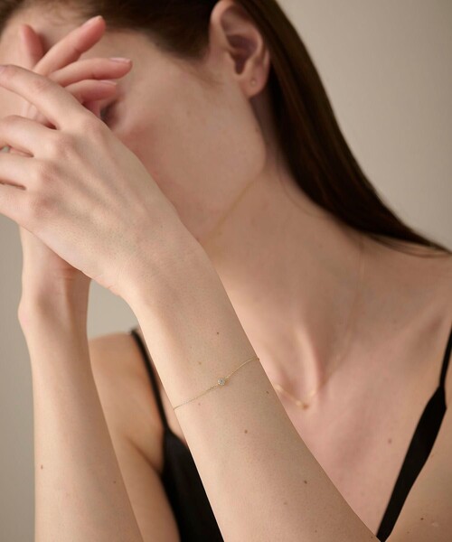 ete（エテ） ブレスレット K18YG フルール ダイヤモンド ブレスレット