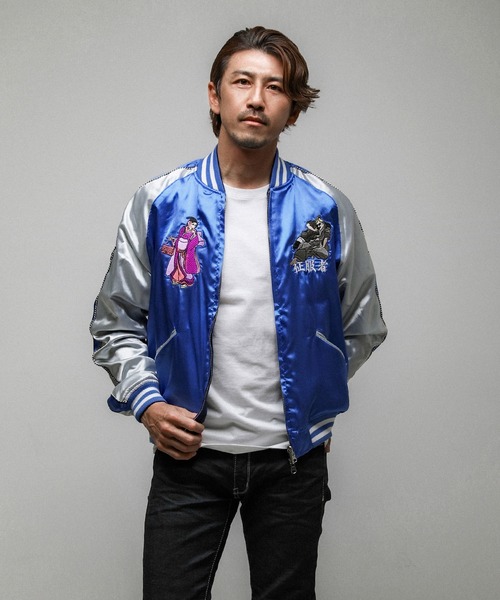 VANQUISH（ヴァンキッシュ） ブルゾン アウター 浮世絵 スーベニア