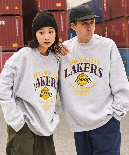 NBA トレーナー スウェット NBA/エヌビーエー 別注 ロゴ刺繍/プリント