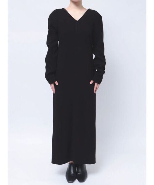 ELENDEEK（エレンディーク） ワンピース バックVジョーゼット