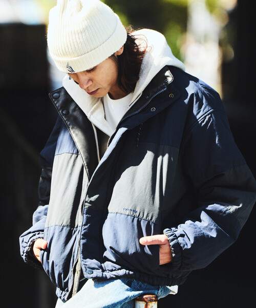 NAUTICA（ノーティカ） ブルゾン アウター レザレッド ナイロン