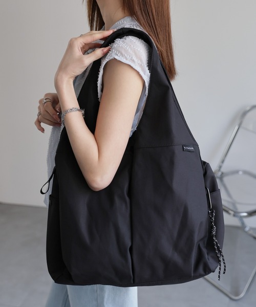 sakishimatokyo トートバッグ 「大容量/A4サイズ対応」ナイロントート