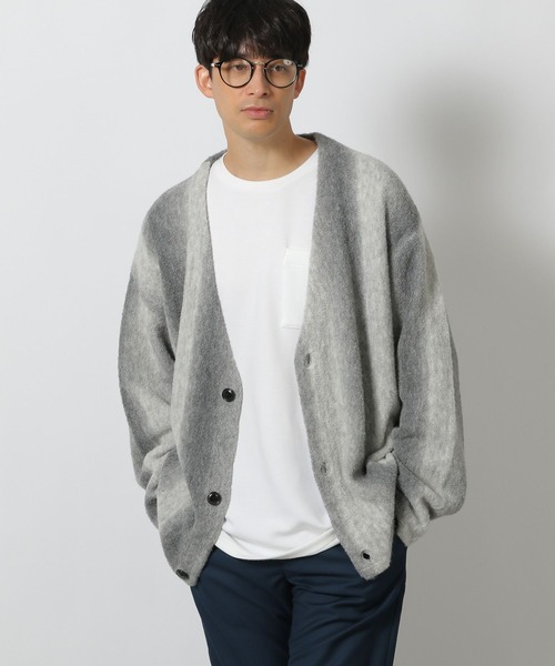 LAKOLE（ラコレ） カーディガン グラデストライプカーディガン/146463