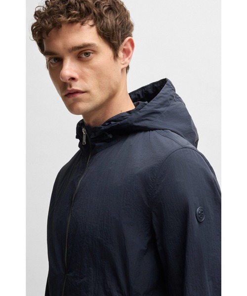 BOSS（HUGO BOSS） コート ジャケット はっ水ジャケット クリンクル