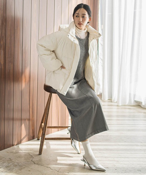 Droite lautreamont（ドロワット・ロートレアモン） ダウンコート